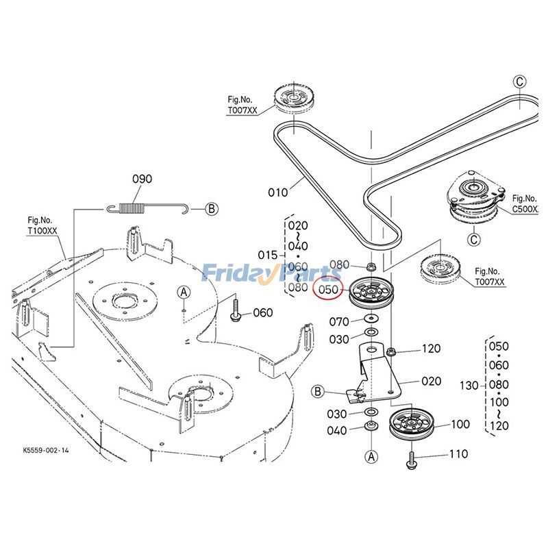 kubota z421kw 54 parts diagram