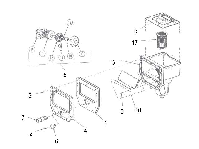 doughboy pool parts diagram