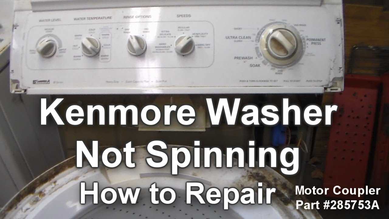 kenmore washer 110 parts diagram