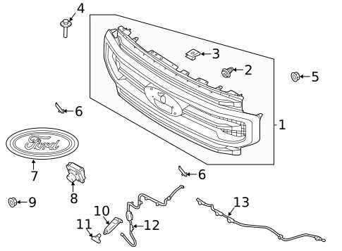 ford f350 parts diagram