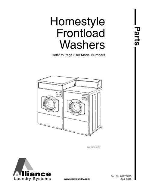 front load washing machine parts diagram