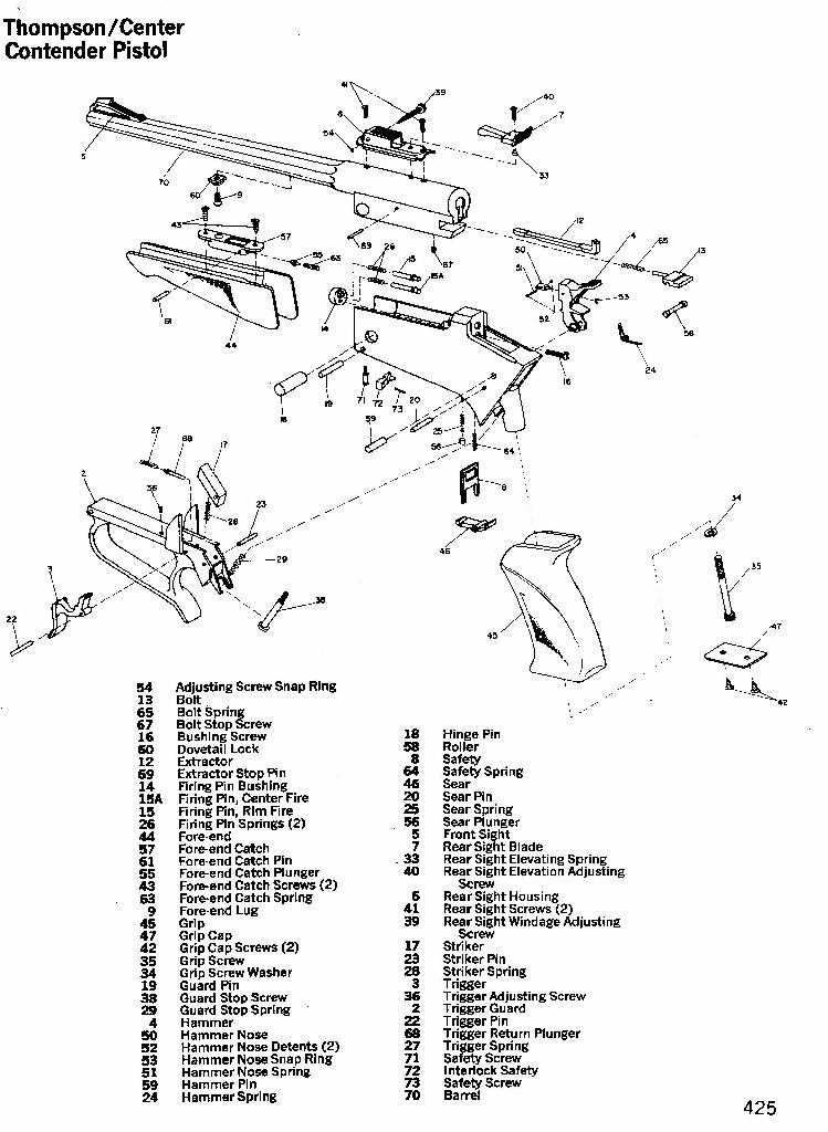 tc encore parts diagram