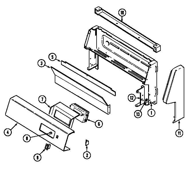 magic chef parts diagram