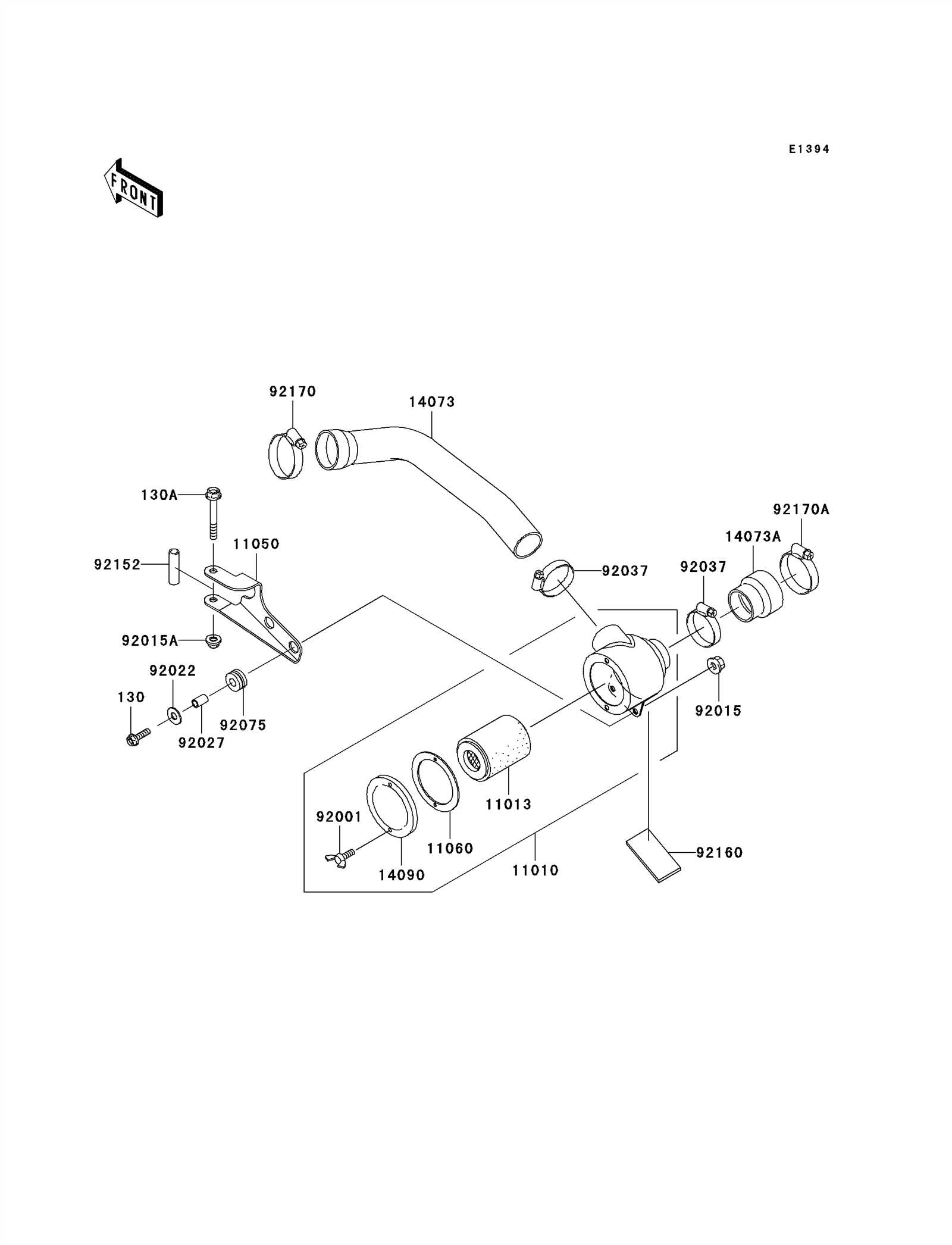 kawasaki fj400d parts diagram