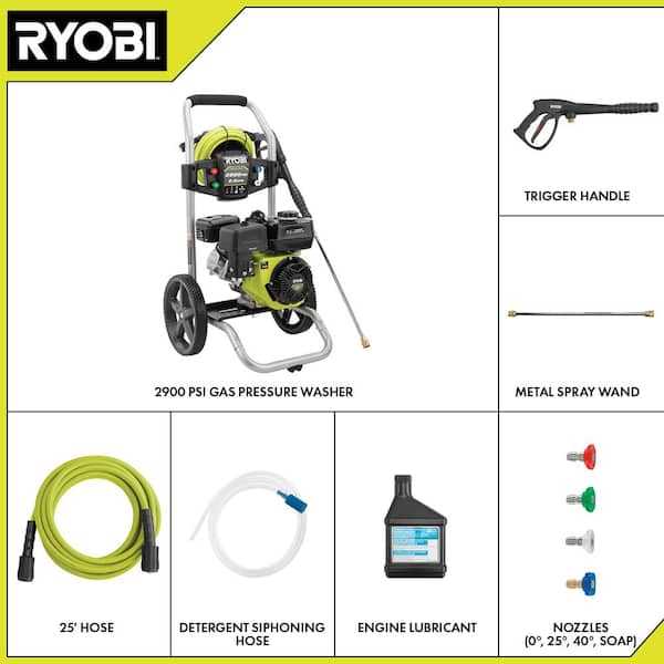 ryobi 2900 psi pressure washer parts diagram