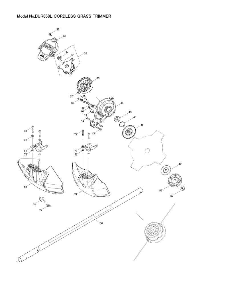 stihl trimmer parts diagram