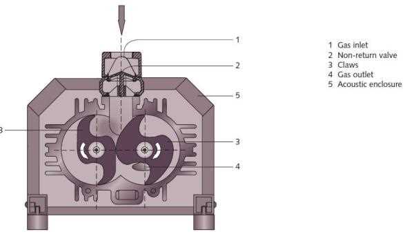 busch vacuum pump parts diagram