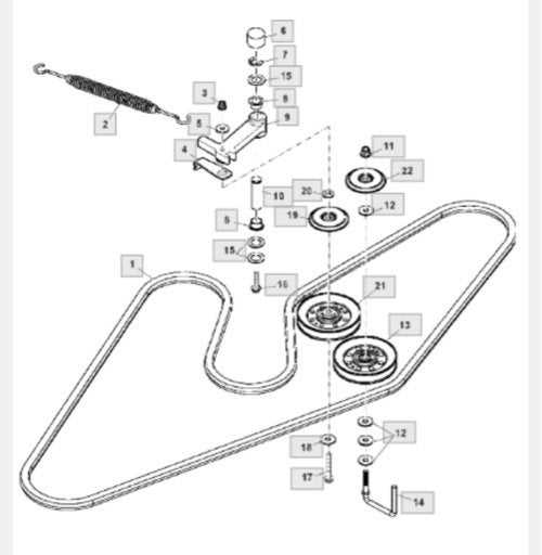 john deere 60 inch mower deck parts diagram