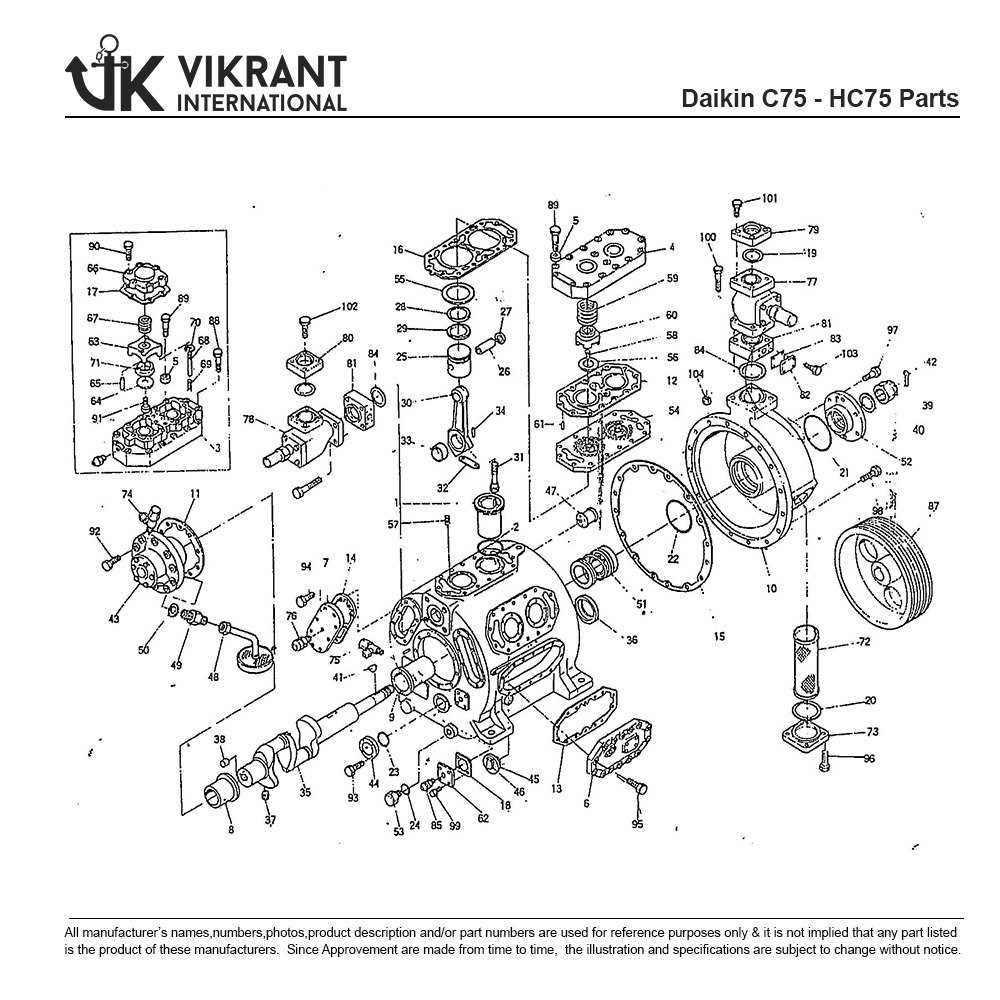 daikin parts diagram