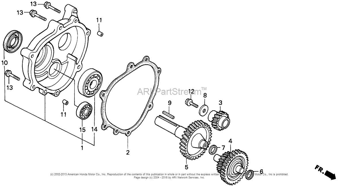 honda gx270 parts diagram