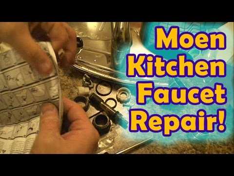 moen pull out kitchen faucet parts diagram