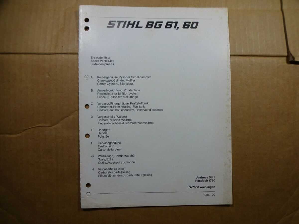 stihl bg50 parts diagram