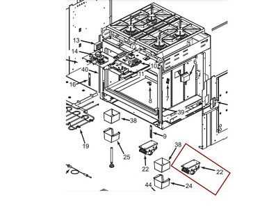 wolf cooktop parts diagram