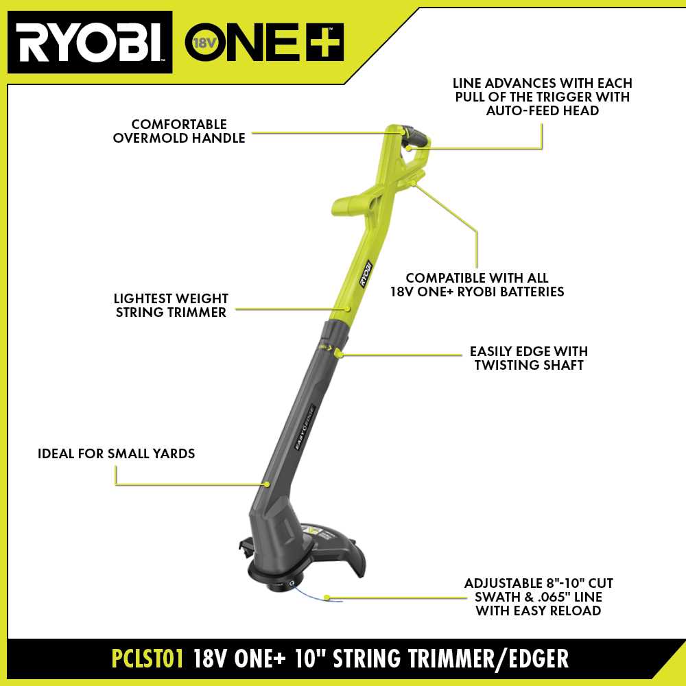 ryobi edger parts diagram