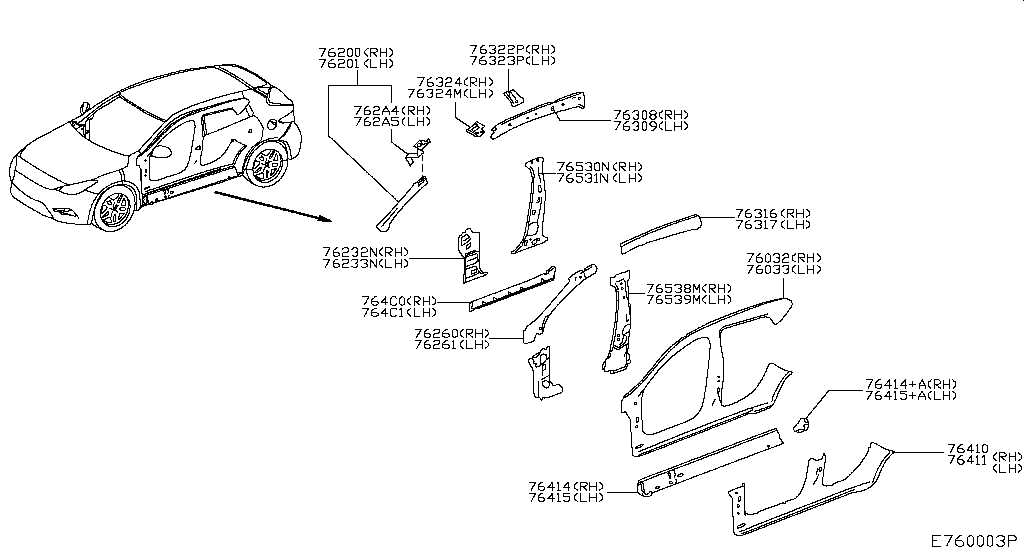 2017 nissan rogue parts diagram