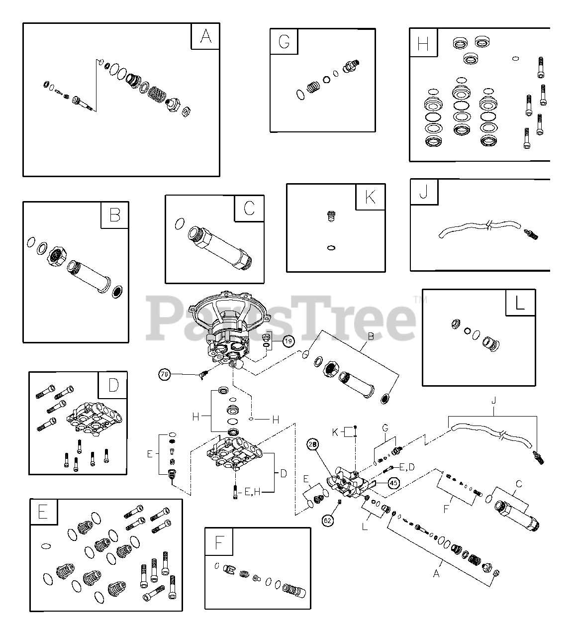 craftsman pressure washer parts diagram