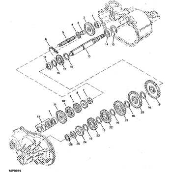 john deere gt242 parts diagram