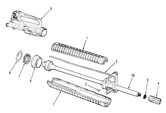 ar 15 gun parts diagram