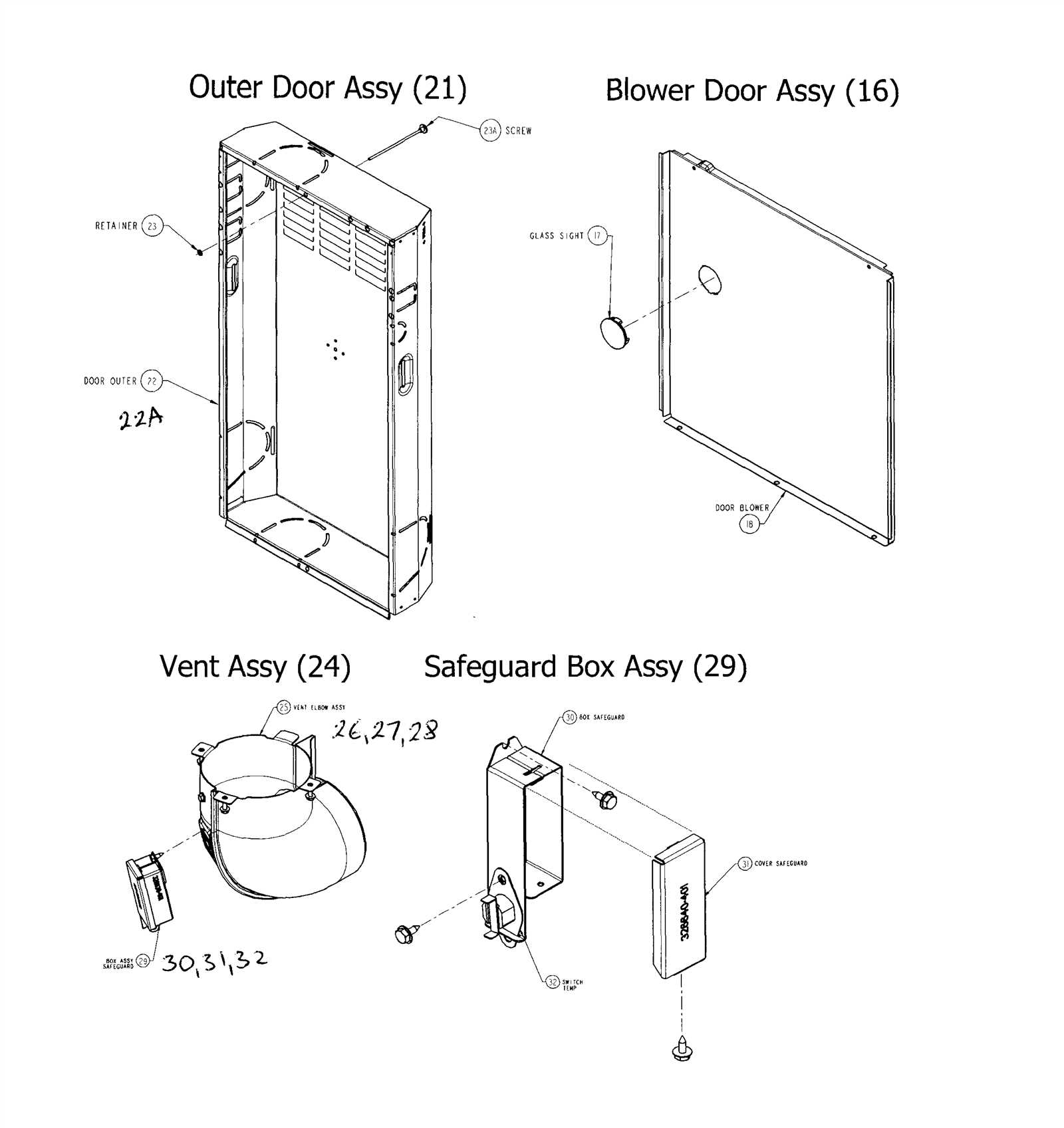 carrier weathermaker 8000 parts diagram