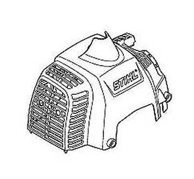 stihl trimmer parts diagram