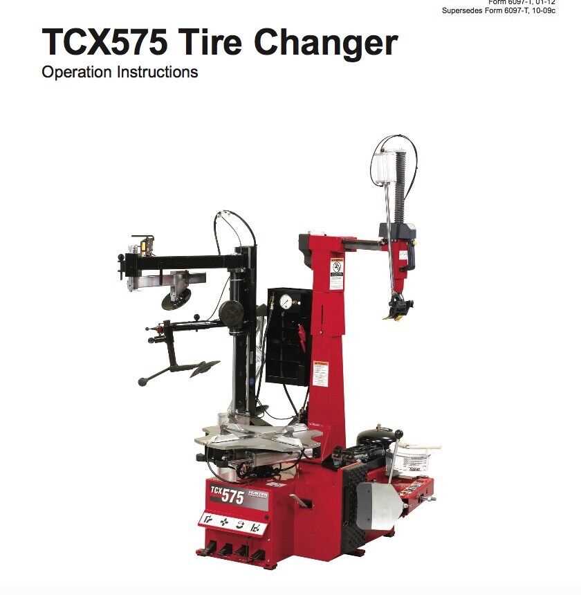 hunter tire machine parts diagram