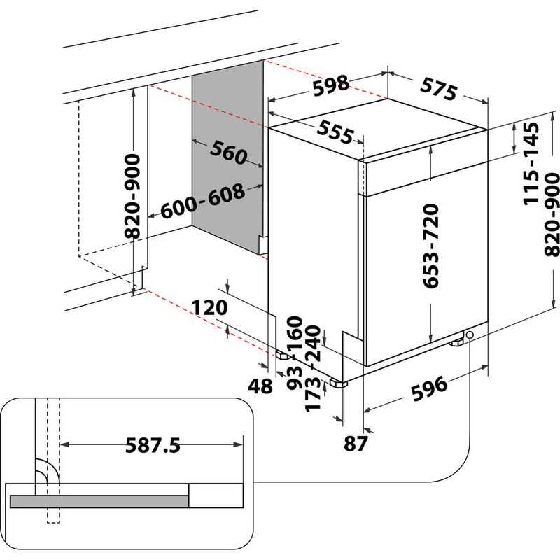 hotpoint dishwasher parts diagram