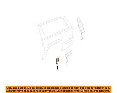 body gmc yukon parts diagram