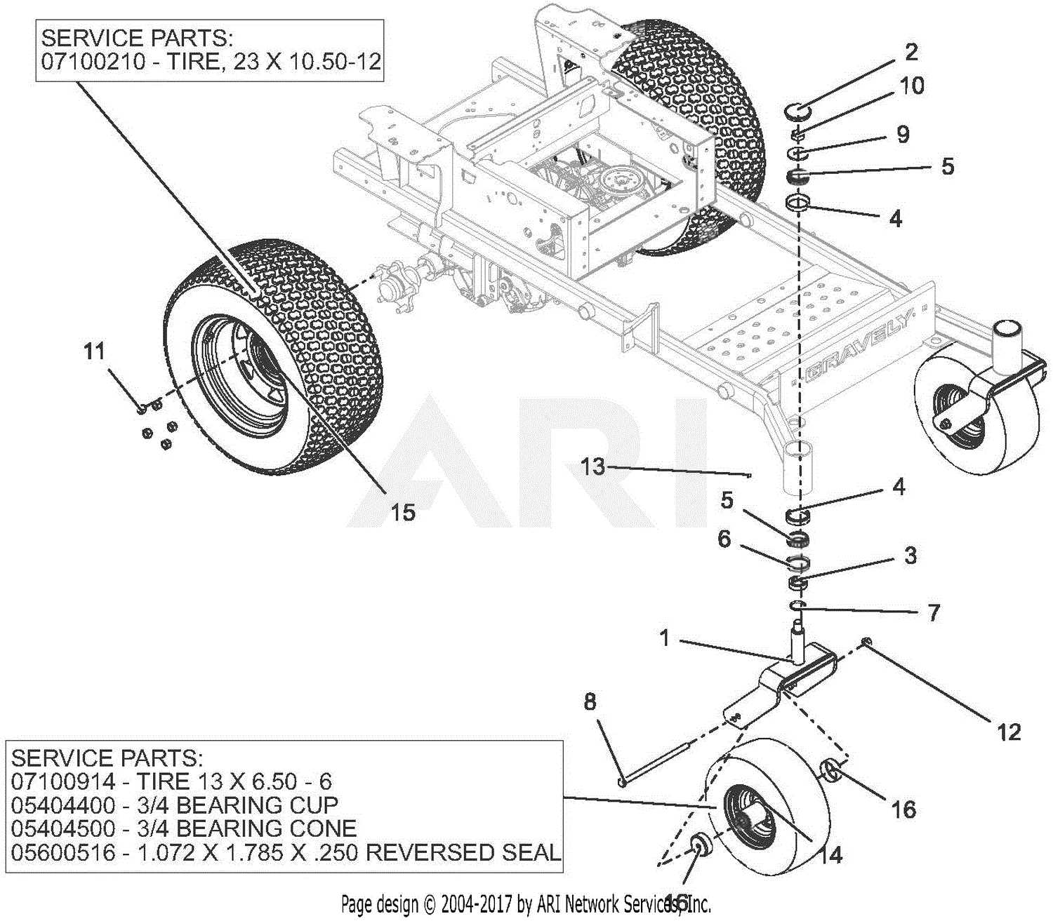 parts of a tire diagram