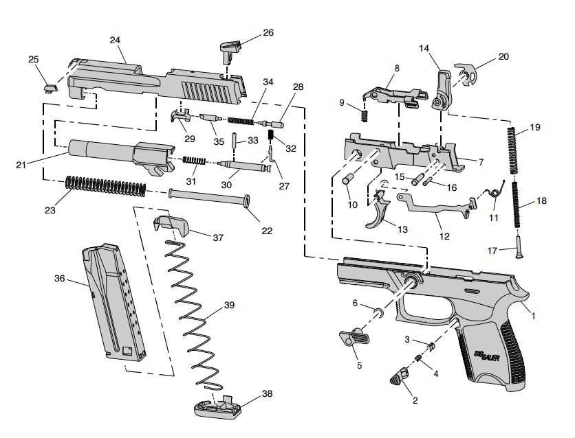 sig p320 parts diagram