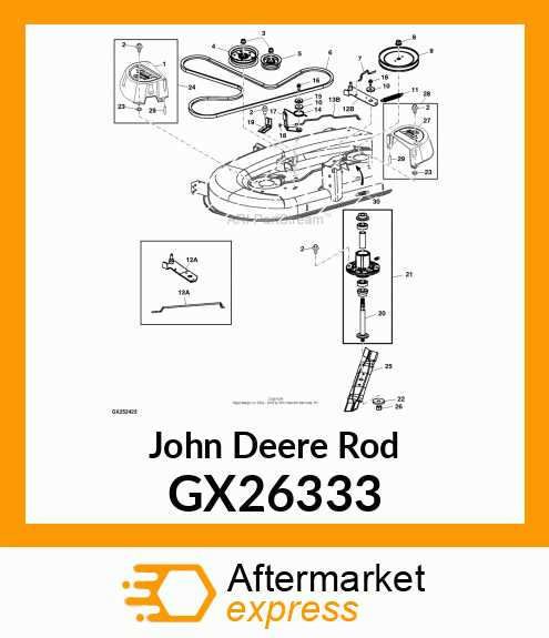 john deere l118 parts diagram