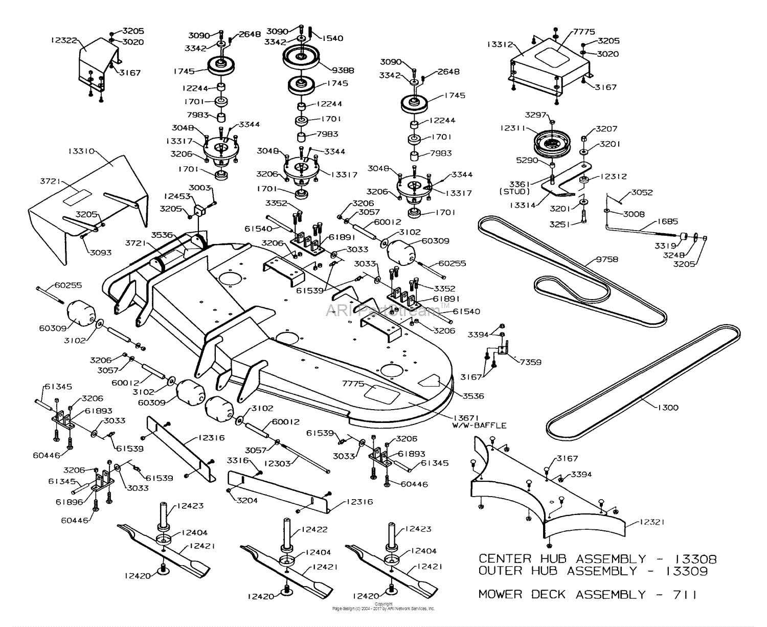 dixon ztr mower parts diagram