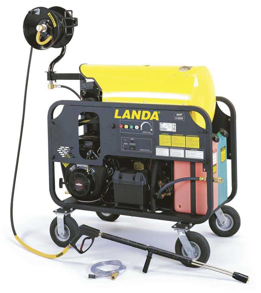 landa pressure washer parts diagram