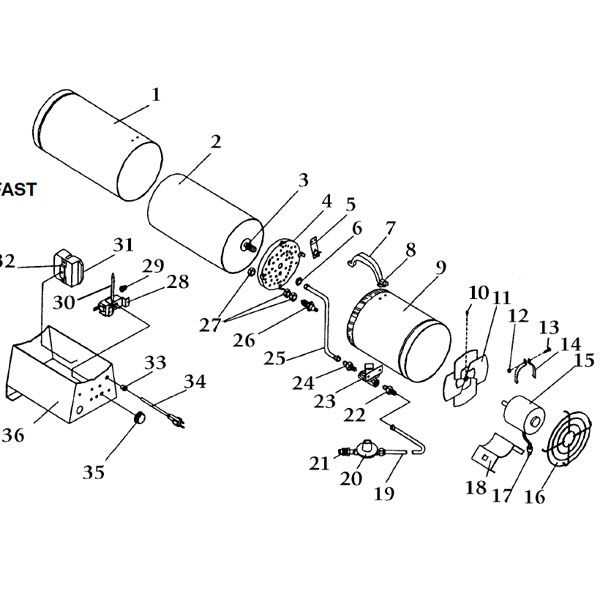 propane tank parts diagram