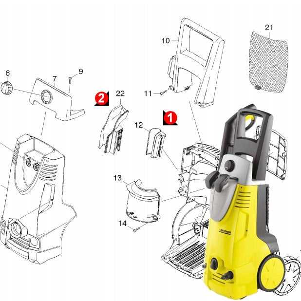 karcher pressure washer parts diagram