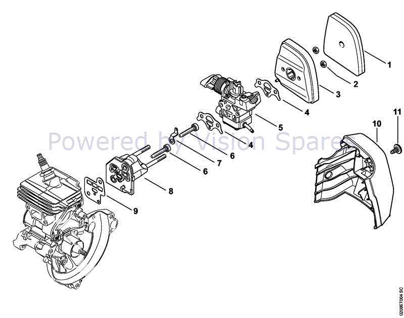 stihl hl 94 parts diagram