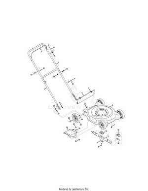 bolens lawn mower parts diagram