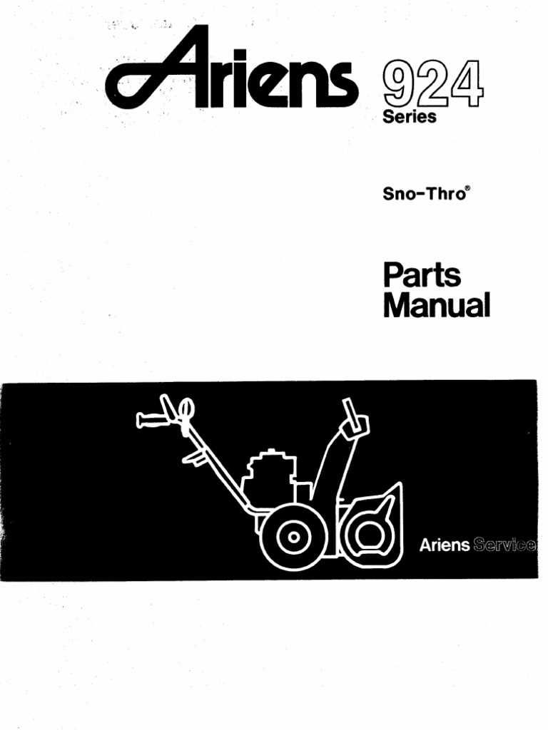 ariens parts diagram