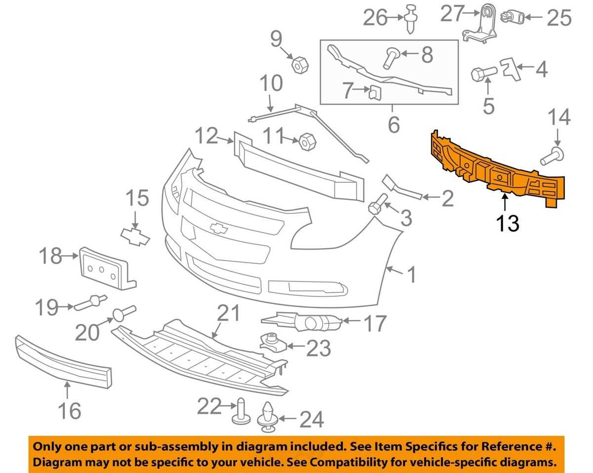 2013 chevy malibu parts diagram