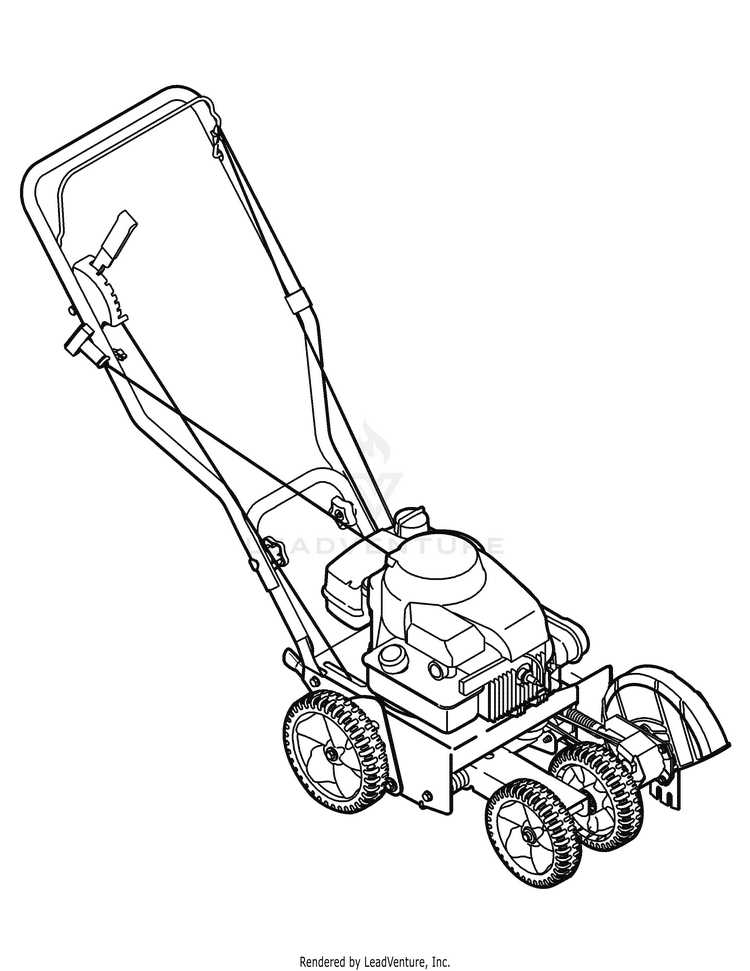 yard machine mower parts diagram