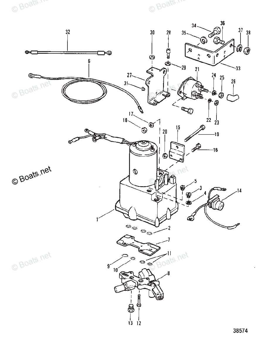 90 hp mercury outboard parts diagram