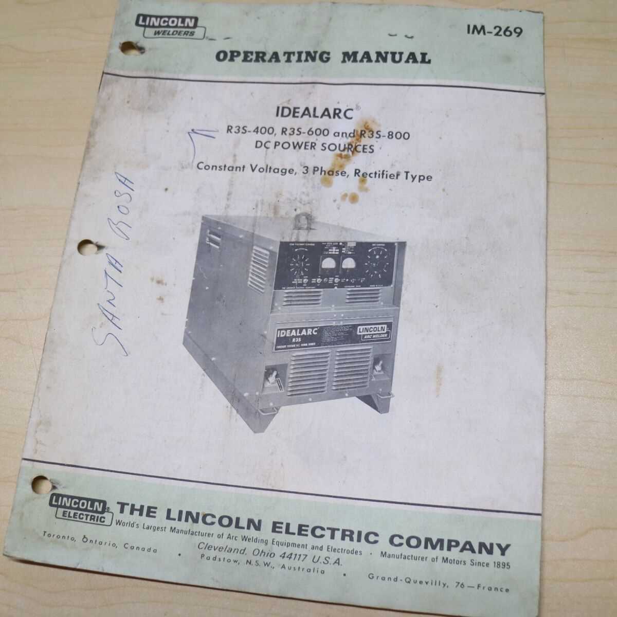 lincoln mig welder parts diagram