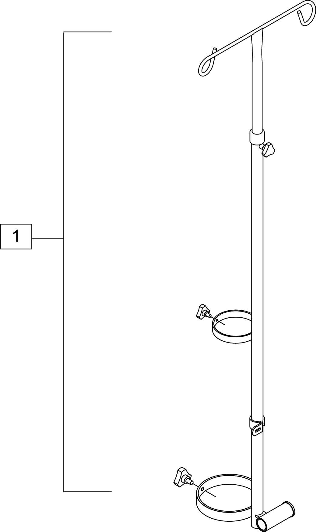 mic stand parts diagram
