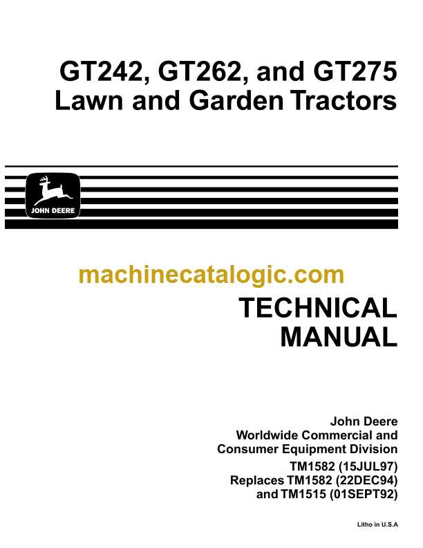 john deere gt275 parts diagram