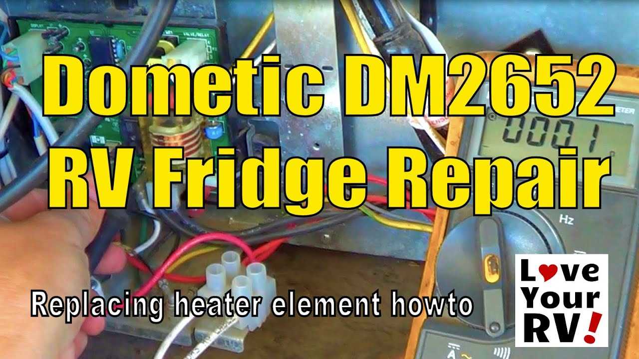 dometic rv refrigerator parts diagram