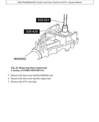 2005 ford escape parts diagram