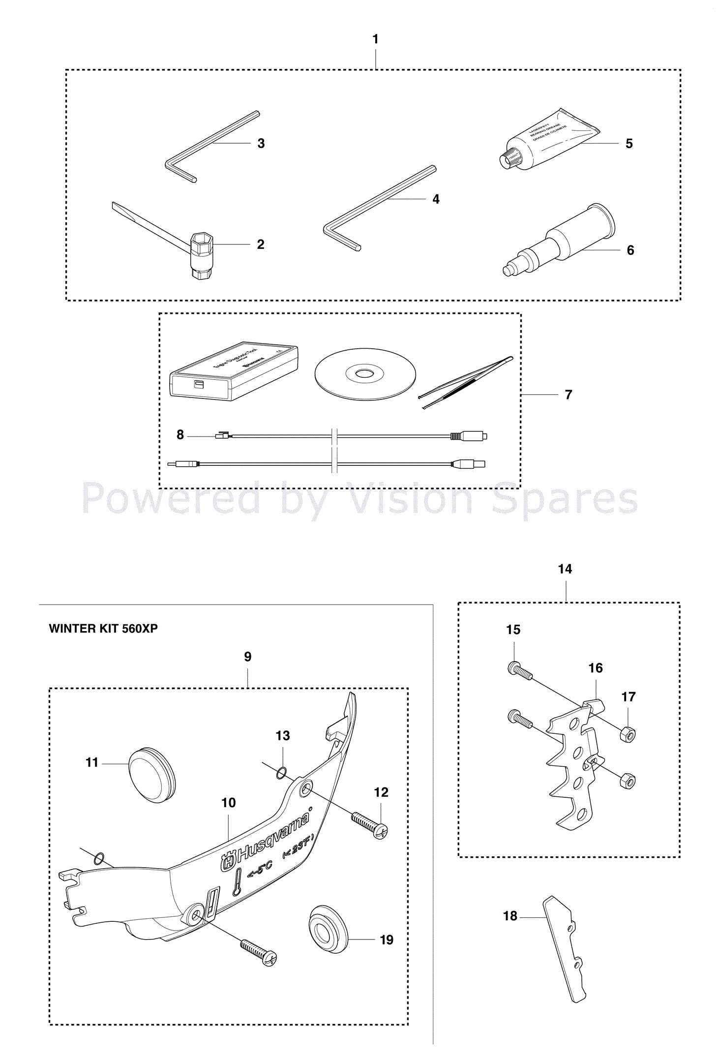 husqvarna snow thrower parts diagram