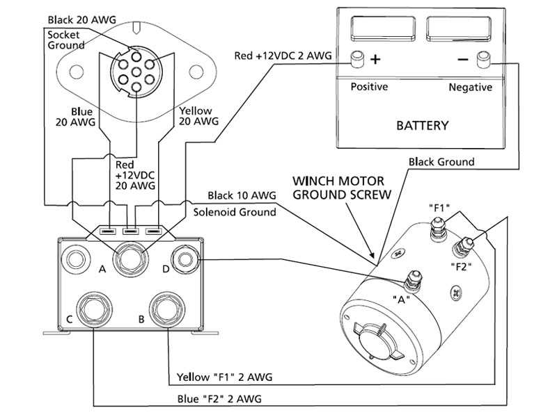 badlands winch parts diagram