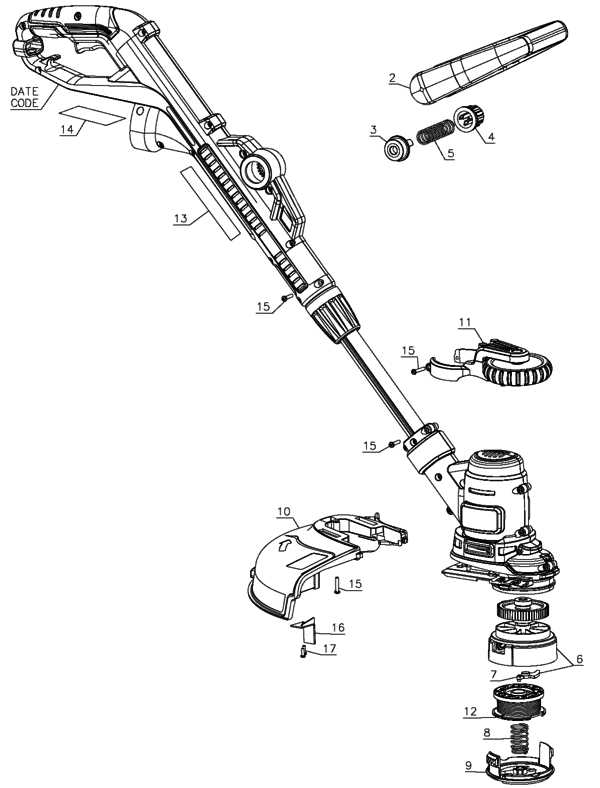 black and decker gh3000 parts diagram