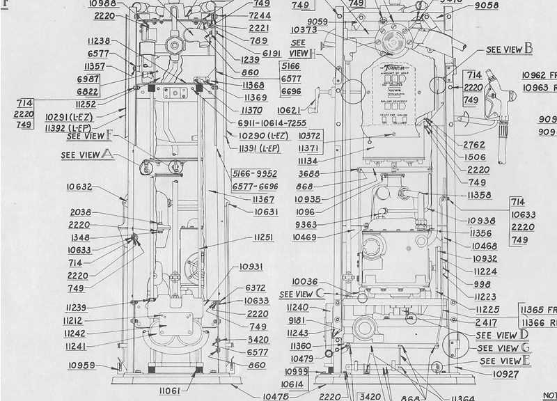 fuel dispenser parts diagram