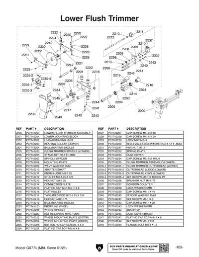 california trimmer parts diagram